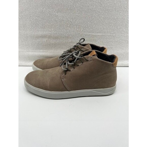 Olukai Men's Nana Hele Wai'apo Mid Top  Shoes Size 8 Tan NWOB - Picture 1 of 7